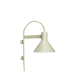 Lampa ścienna Studio beżowa metal Hubsch