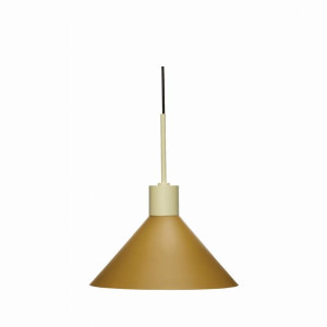 Lampa wisząca Crayon bursztynowa metal Hubsch