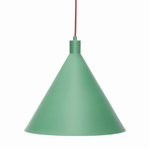 Lampa wisząca Yama zielona metal Hubsch