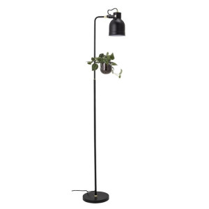 Lampa stojąca Agnete czarna metal Bloomingville