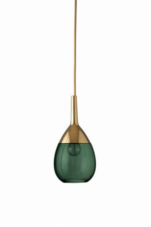 Lampa wisząca Lute Ivy-Green szkło Ebb&Flow