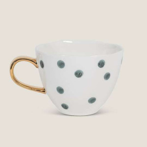Filiżanka Good Morning w kropki porcelana UNC