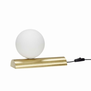 Lampa stołowa Balance biała metal Hubsch