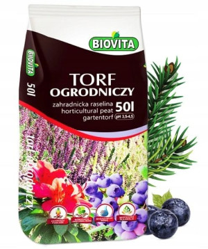 Torf kwaśny ogrodniczy 50L