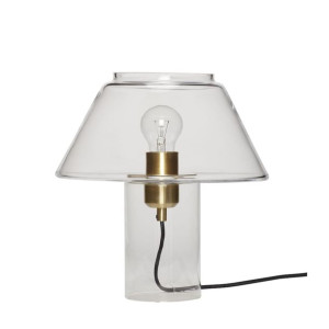 Lampa stołowa Gople szkło Hubsch