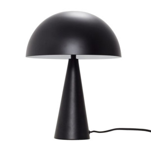 Lampa stołowa Mush Mini ⏀25 czarna metal Hubsch