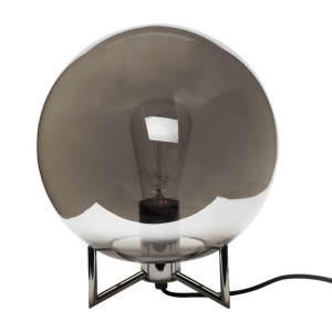 Lampa stołowa Kula Mirror lustrzana szkło Hubsch