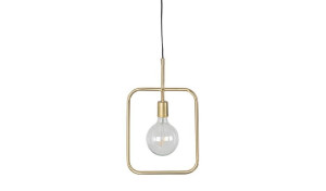 Lampa wisząca Cubo złota metal Dutchbone