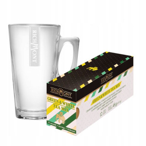 Richmont Green & White Tea Mix 12 Saszetek + Szklanka