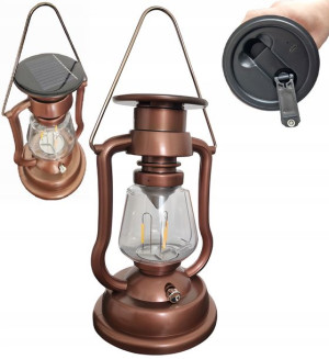 Lampa Biwakowa Turystyczna Akumulator Solar Dynamo