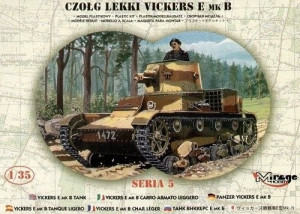 Model do sklejania Czołg Vickers E mk. B - 1:35