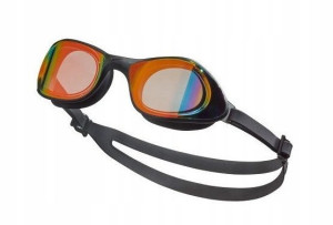 Okulary pływackie na basen nike expanse mirrored