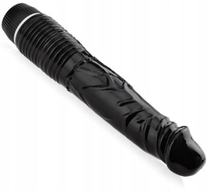 Żelowy Wibrator Z Regulacją Elastyczny Penis Dildo