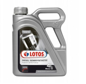 Olej 10w-40 Lotos Diesel Semisynthetic 4l