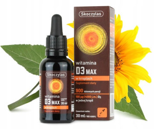 Witamina D3 MAX SKOCZYLAS krople 30ml Odporność