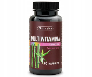 Multiwitamina + krzem bor jod 90 kaps Skoczylas