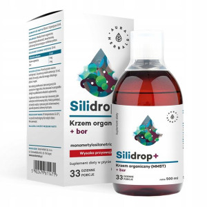 Aura SILIDROP krzem + BOR SILICA 500ml CZYSTY