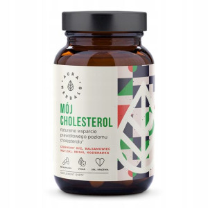 Aura Herbals Mój Cholesterol Monokalina K 60 kaps.