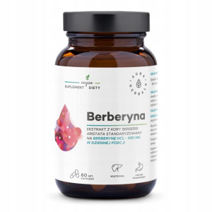 Aura Herbals Berberyna 60kap Naturalny Ekstrakt