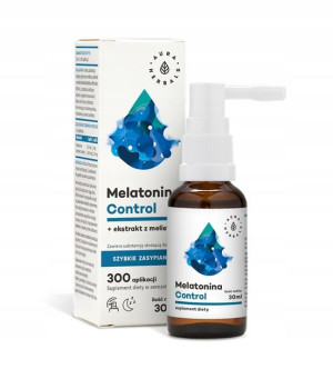 Melatonina Control Melisa Ułatwia Zasypianie 30ml