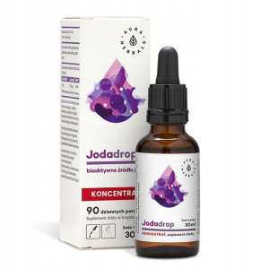 Jodadrop - bioaktywne źródło jodu w kroplach 30 ml
