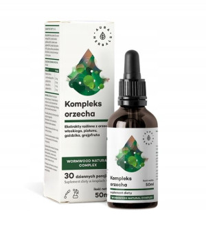 Orzech włoski kompleks wyciąg pasożyty Aura Herbal