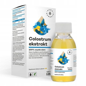 AURA COLOSTRUM kolostrum JELITA PŁYN 125ml