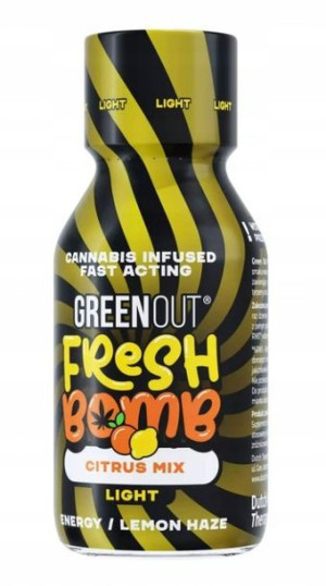 Green Out Fresh Bomb Citrus Mix Light CBD Shot