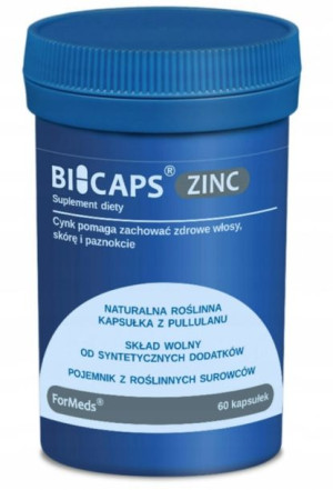ForMeds BICAPS ZINC cytrynian CYNK przyswajalny