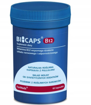 Formeds Bicaps Witamina B12 60 k układ nerwowy