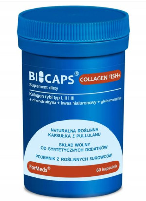 ForMeds BICAPS KOLAGEN Fish+ Glukozamina SKÓRA