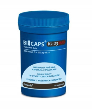Formeds Bicaps WITAMINA K2 Mk-7 + D3 MOCNE KOŚCI