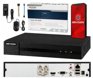 Rejestrator Monitoringu AHD HIkvision 4 kan 2MPx