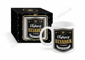 Kubek Boss Gold - Najlepszy Dziadek Na Świecie!