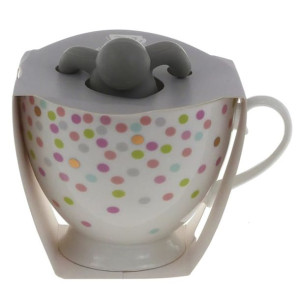 Kubek 450 Ml + Silikonowy Zaparzacz Mr Tea