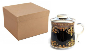 Fusaichi Elegancki Kubek Z Zaparzaczem Ornament