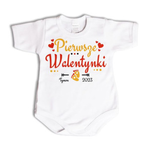 Pierwsze walentynki - imię dziecka BODZIAK - 56 kr