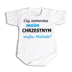 Czy zostaniesz moim chrzestnym wujku (IMIĘ)? 86 kr