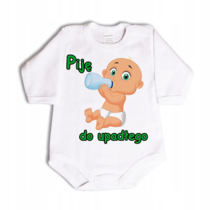 BODY Piję do upadłego - bodziak - 62 dł