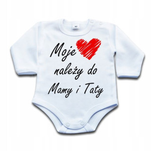 BODY Moje serce należy do mamy i taty - 80 dł