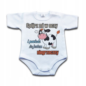 BODY z napisem Spójrz mi w oczy BODZIAK - 62 kr