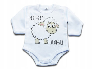 Czasem beczę - body niemowlęce - 74 dł