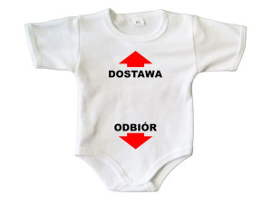 Dostawa - odbiór - body niemowlęce - 56