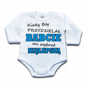 Kiedy Bóg przydzielał BABCIE bodziak 62 dł