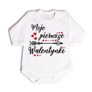 Moje pierwsze walentynki bodziak - 62 dł