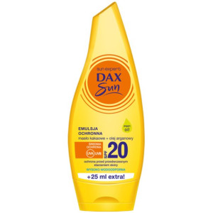 Dax Sun Emulsja Ochronna Z Masłem Kakaowym I Olejem Arganowym SPF20