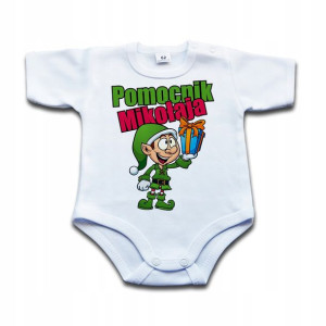 Pomocnik mikołaja - BODY świąteczne - 56 kr