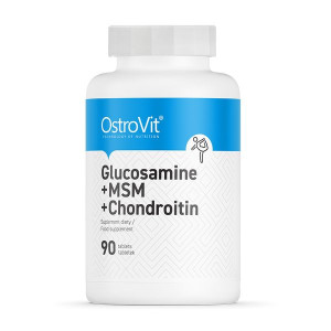 OSTROVIT Glukozamina + MSM + Chondroityna 90 tab.