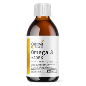 OSTROVIT Pharma Omega 3 + ADEK 120 ml
