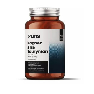 UNS Taurynian Magnezu + B6 90 kaps.
